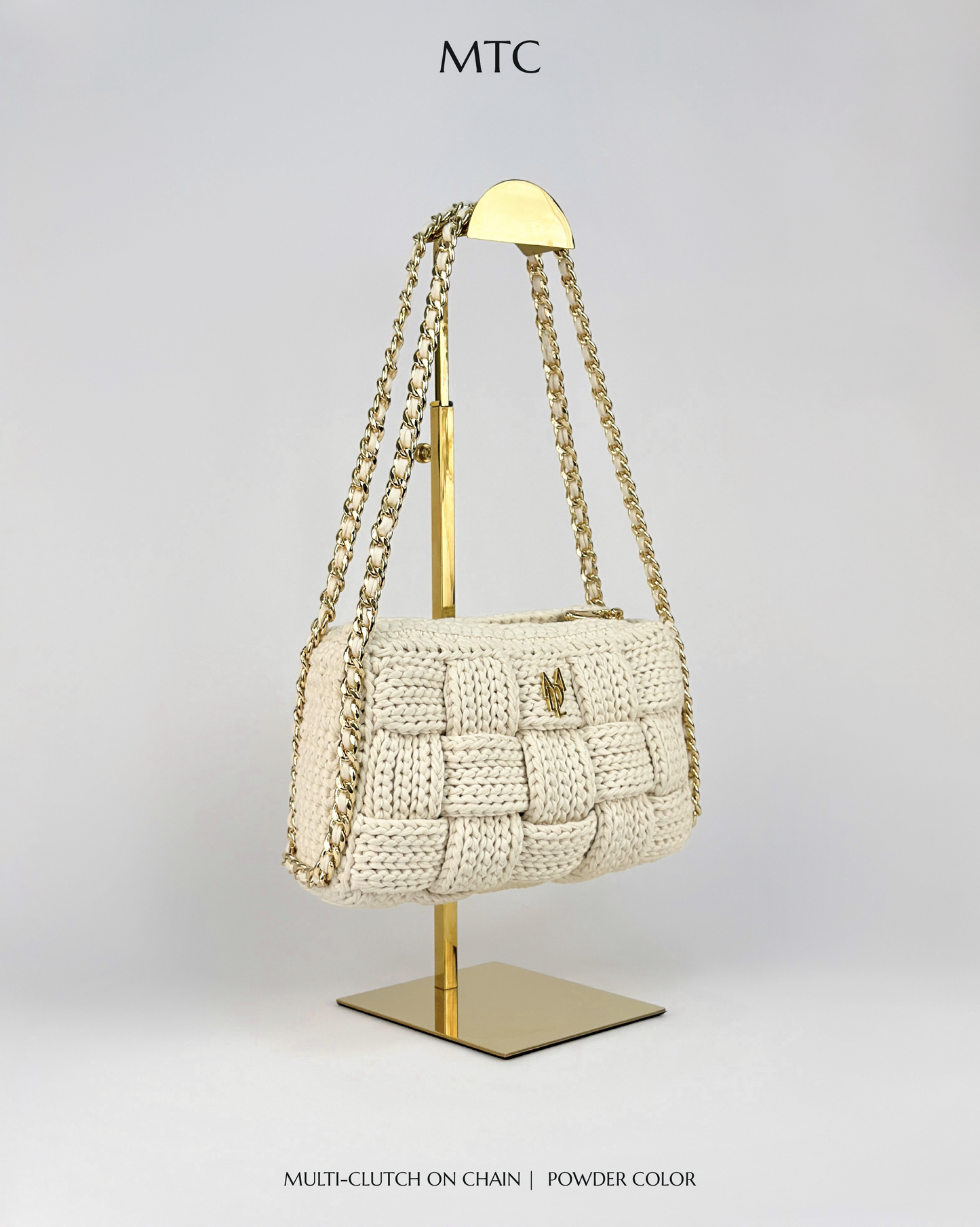 Cara Multi-Clutch With Chain Edition - Powder color