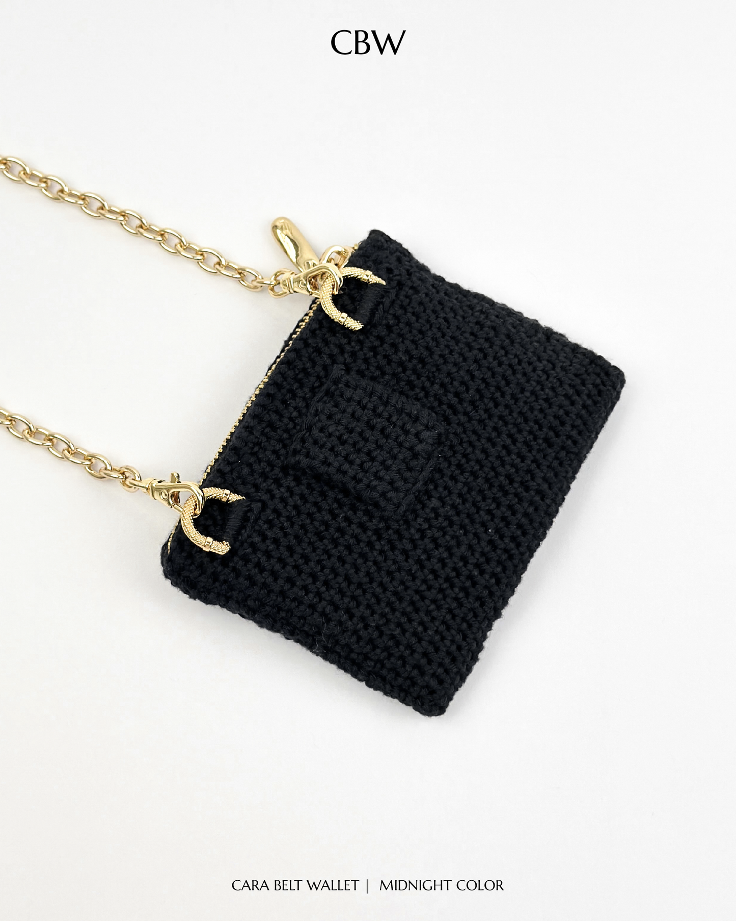 Cara belt wallet - Midnight color