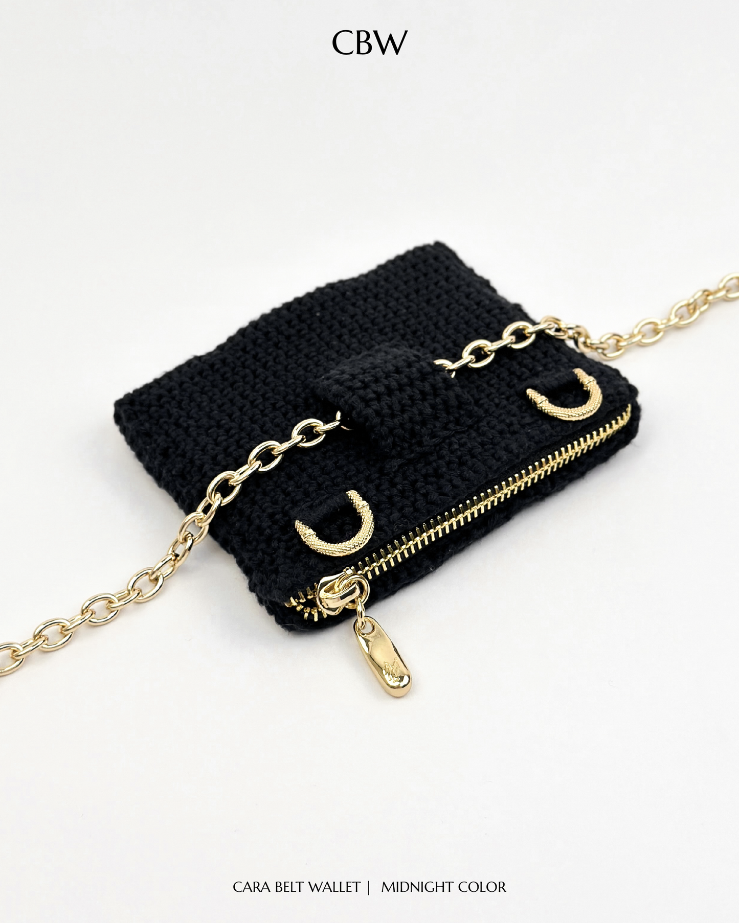 Cara belt wallet - Midnight color