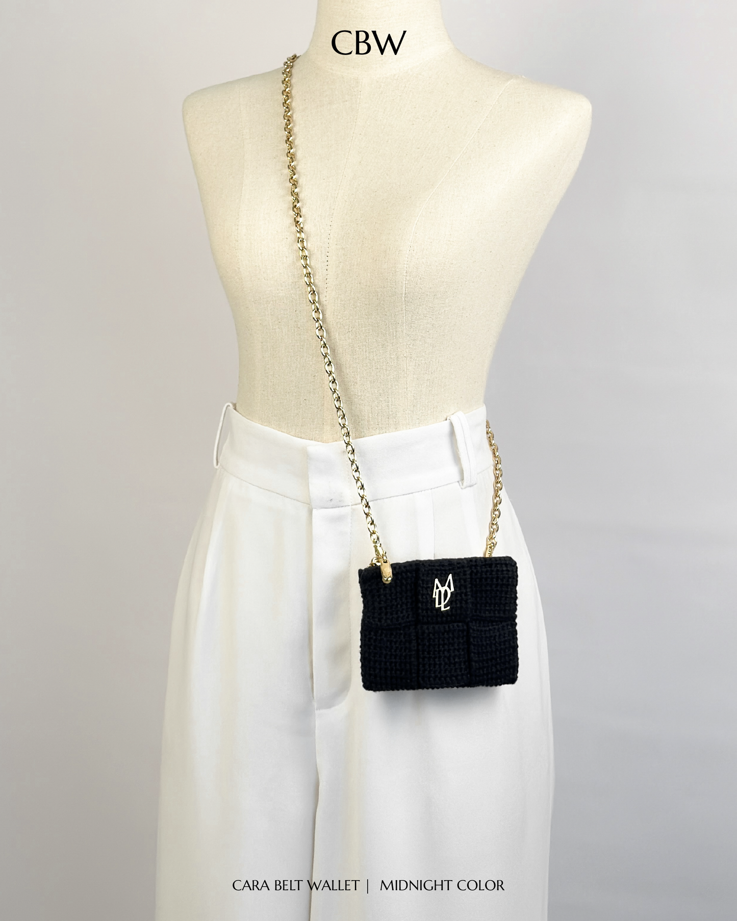 Cara belt wallet - Midnight color