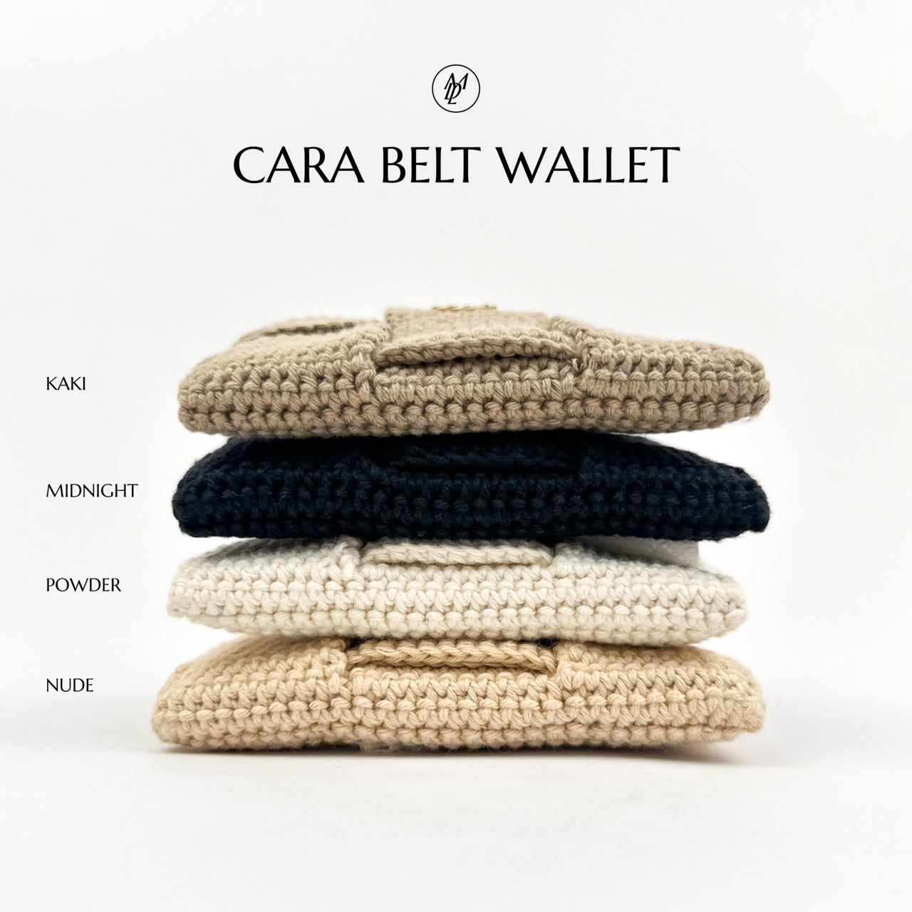Cara belt wallet - Khaki color