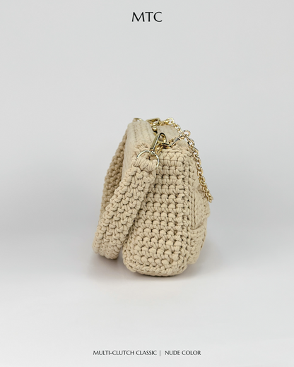 Cara Multi-Clutch Classic Edition - Nude color