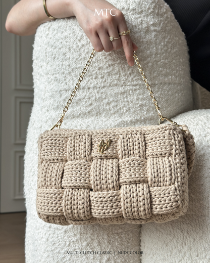 Cara Multi-Clutch Classic Edition - Nude color