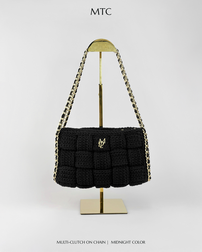 Cara Multi-Clutch With Chain Edition - Midnight color