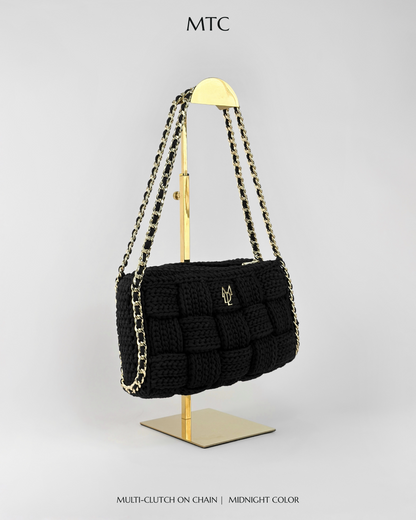 Cara Multi-Clutch With Chain Edition - Midnight color