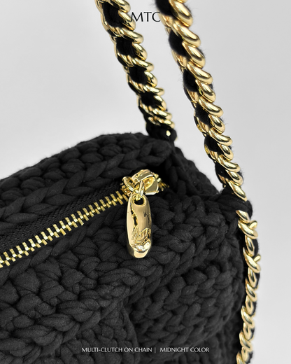 Cara Multi-Clutch With Chain Edition - Midnight color