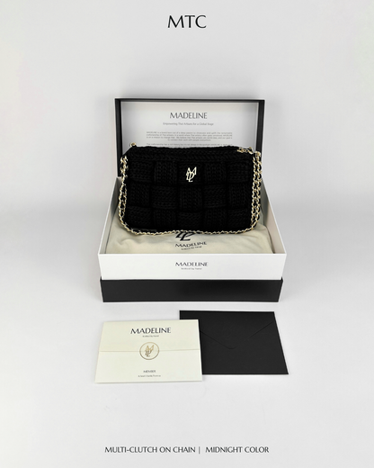 Cara Multi-Clutch With Chain Edition - Midnight color