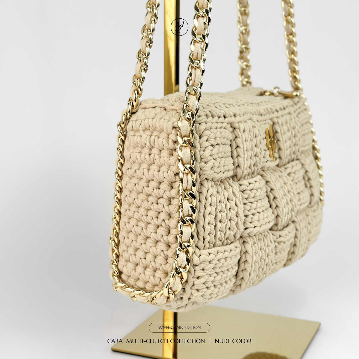 Cara Multi-Clutch With Chain Edition - Nude color