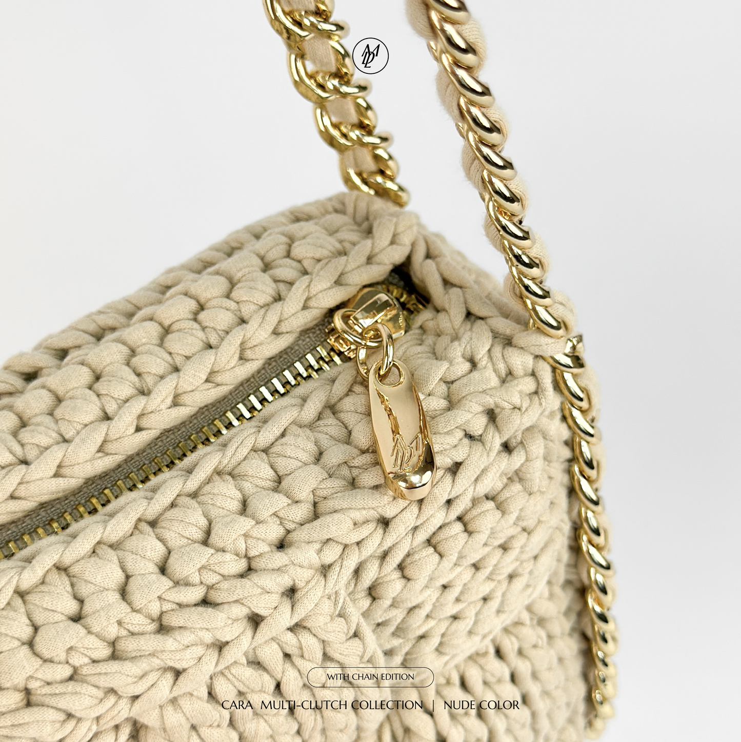 Cara Multi-Clutch With Chain Edition - Nude color