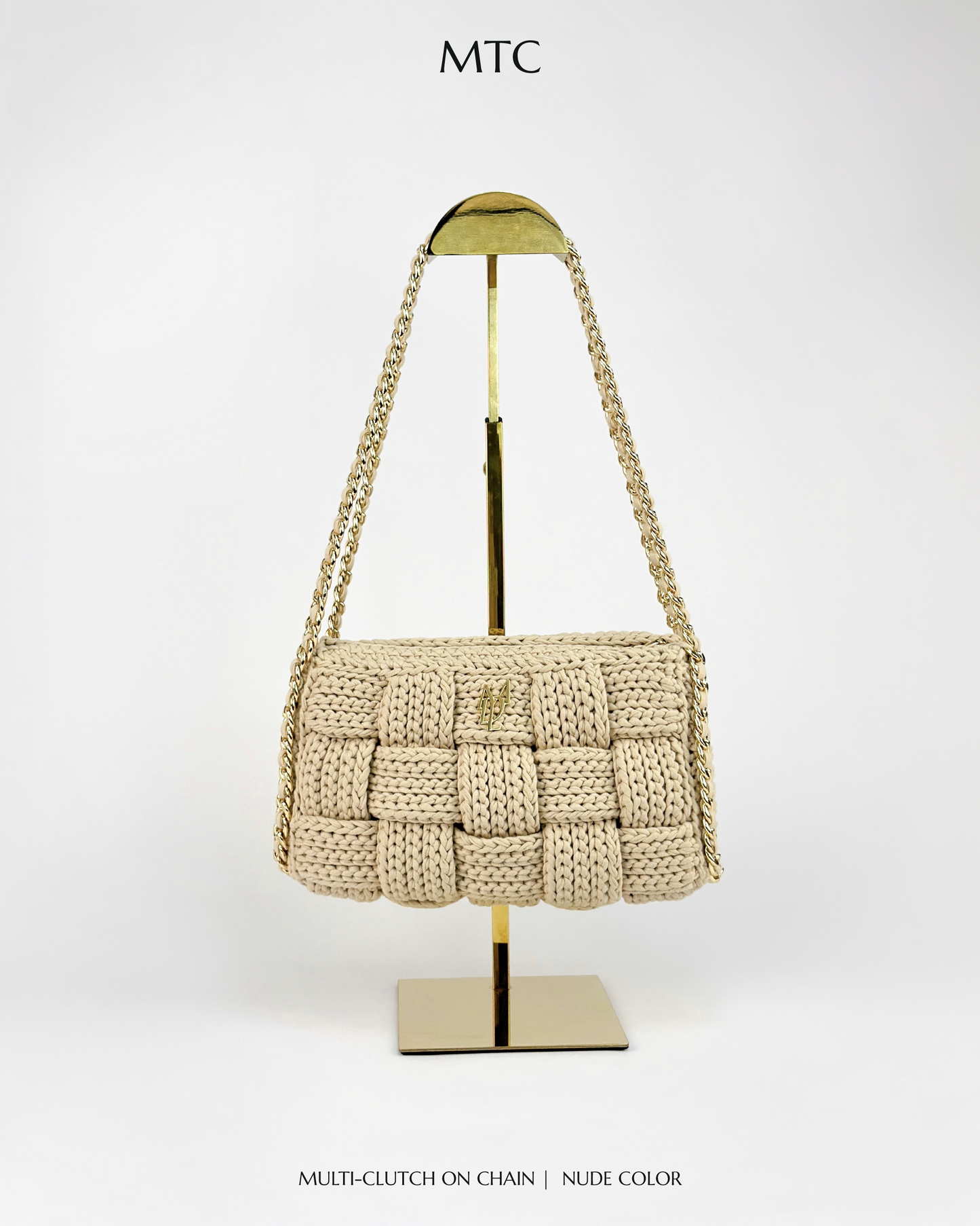 Cara Multi-Clutch With Chain Edition - Nude color
