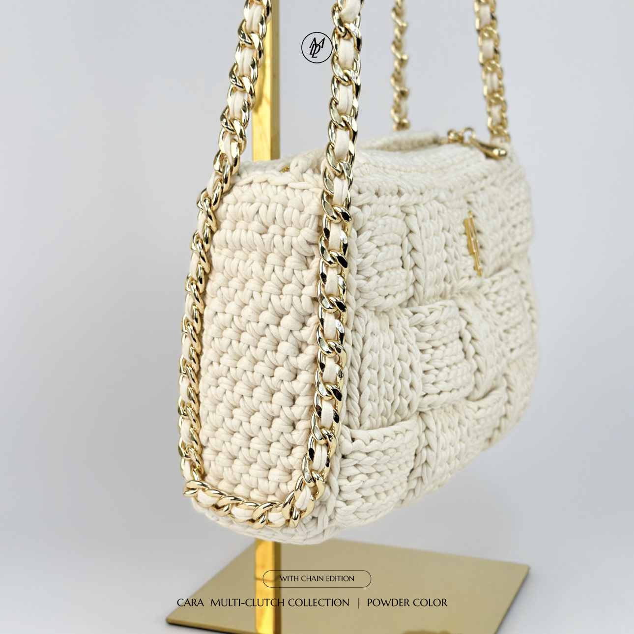 Cara Multi-Clutch With Chain Edition - Powder color