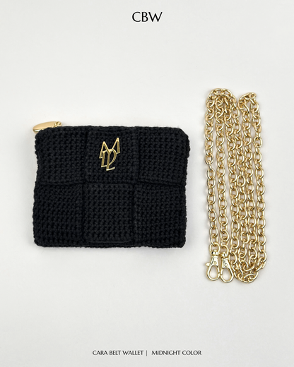 Cara belt wallet - Midnight color