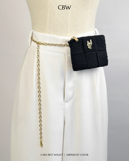 Cara belt wallet - Midnight color