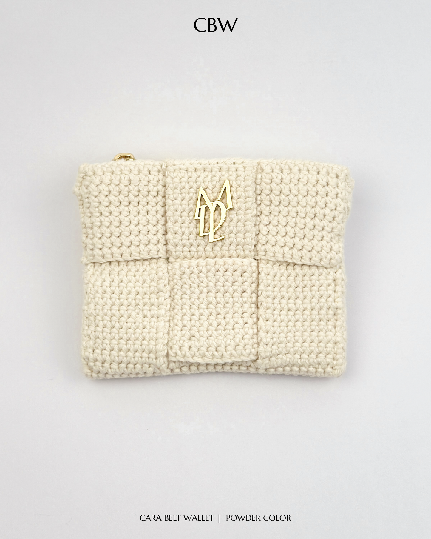 Cara belt wallet - Powder color